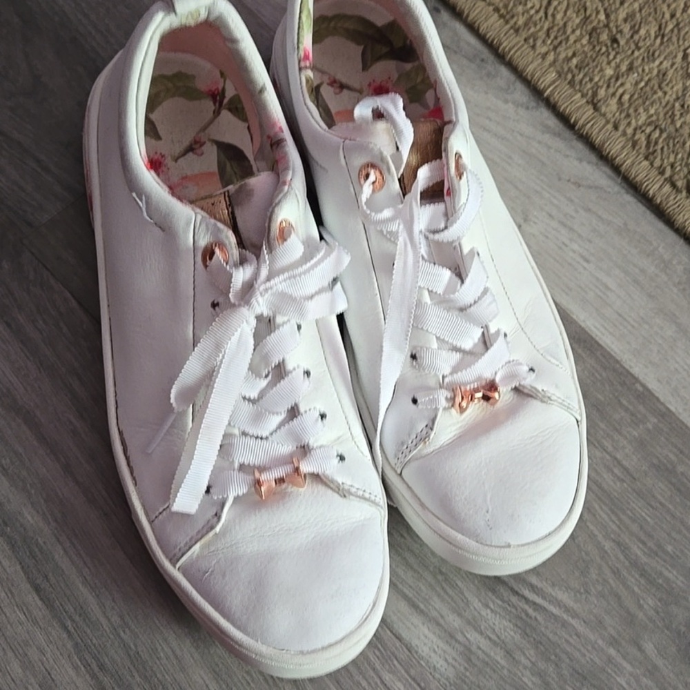 Ted Baker White Sneakers